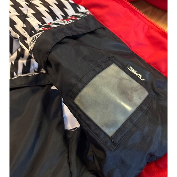 Quiksilver Jakob Wilhelmson Coat Snow Boarding Jacket Signature Line Red Winter - Picture 9 of 12